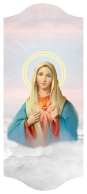 DARAY-C-108-PK Immaculate Heart Clouds Pink